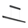 Oprawa V-TAC LED linear SAMSUNG CHIP LIFUD driver 36W 60st CCT zwieszana 120cm czarna VT-7-36 3000K-4000K-6400K 2880lm 5 lat gwa